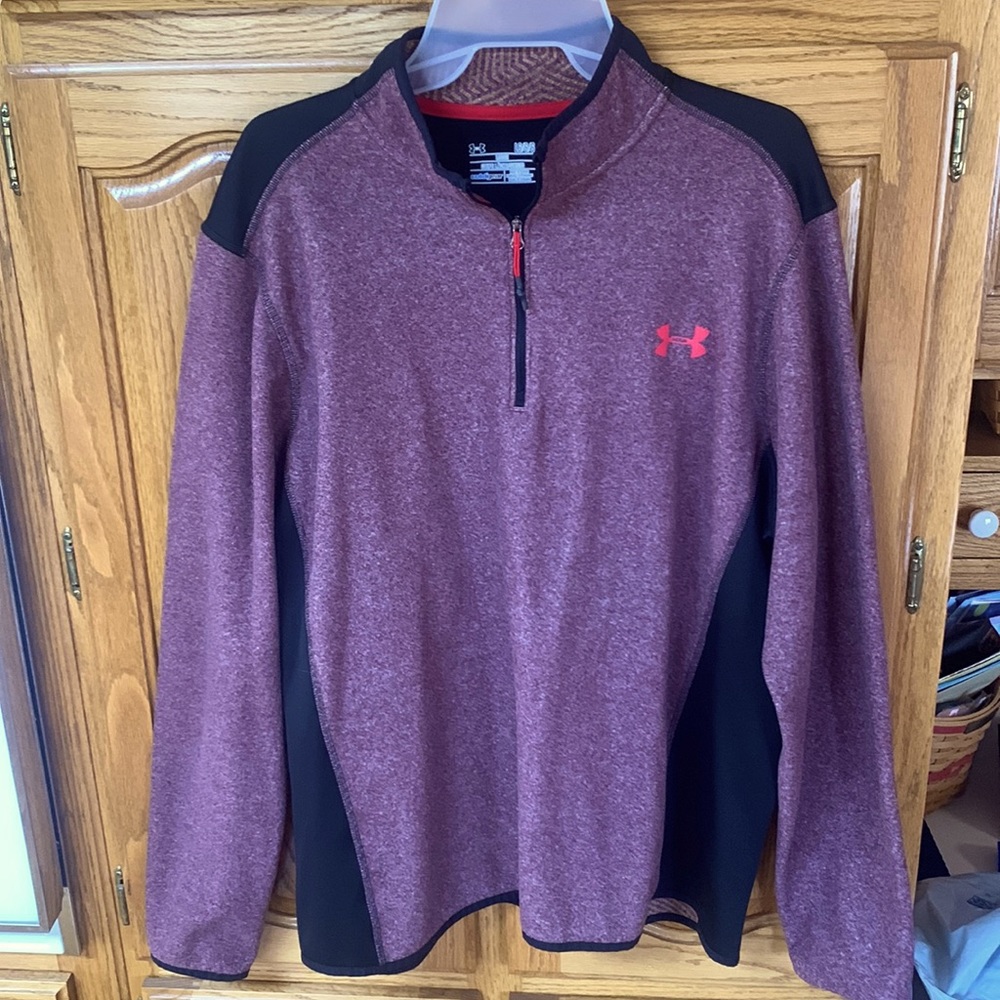 Under Armour Coldgear 1/4 zip pullover men’s size Large